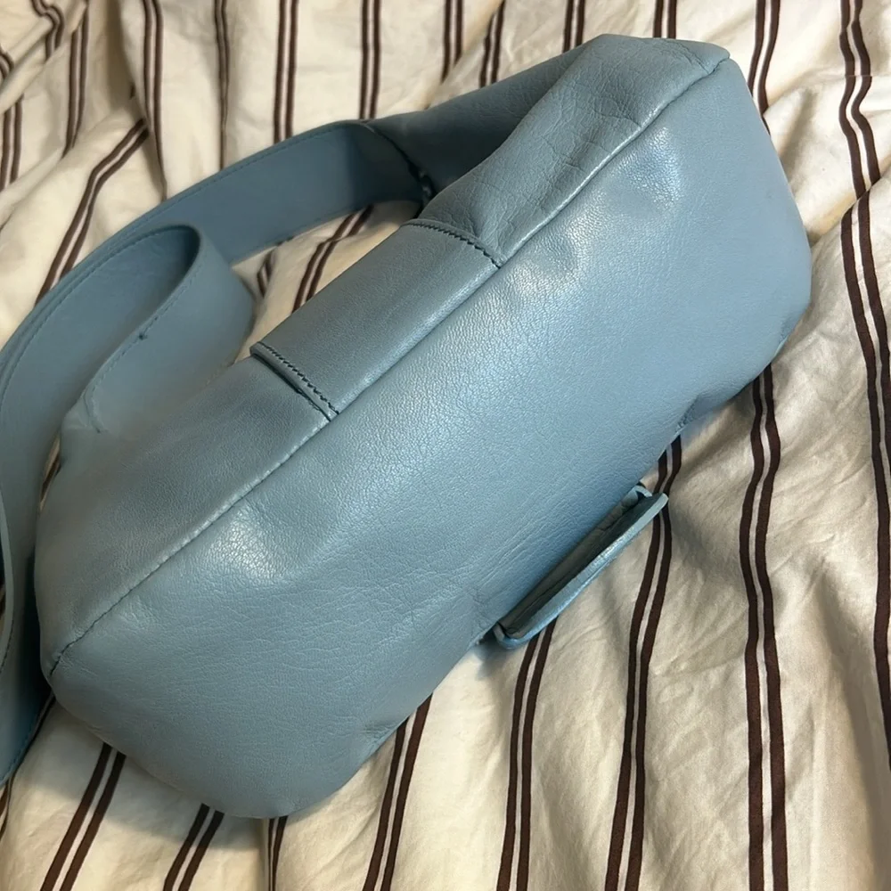 SOLD Paloma Wool Leonora Leather Bag S/S 2023 Small Blue - Picture 3 of 6